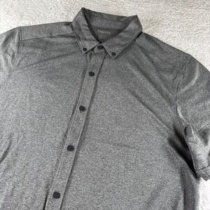 Ogio Casual Button Down Shirt Golf Stretch Gray XL Extra Large NEW Without Tags